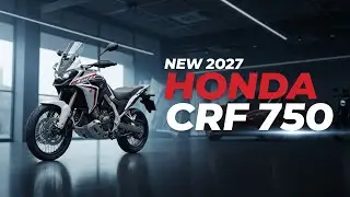 Наконец-то вышел новый Honda CRF 750 2027 года – идеальный мотоцикл для приключений, которого все...