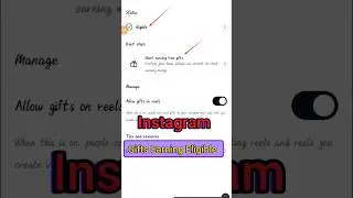 Instagram earn money | Instagram gifts eligible | #instagramearning #shortviral