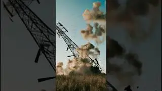 AI Demolish #24 - The Tower Breaks | AI-Generated Collapse Simulation