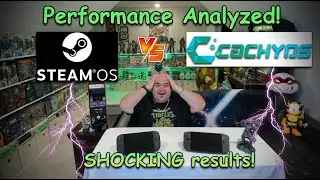 SteamOS vs CachyOS Performance Analyzed! SHOCKING Results!
