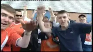 Blackpool FC Fans at Wigan
