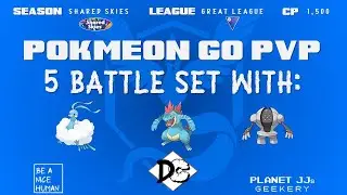 Pok&eacute;mon GO PvP - Great League (5 Rounds) Altaria / Feraligatr (Shadow) / Registeel