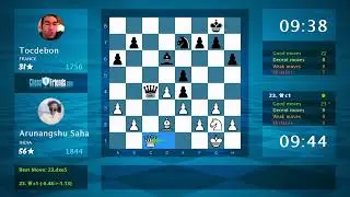 France 🇫🇷 Chess Grandmaster, Lost Match Convert to Win🏆on tough thrilling endgame fighting, 😀✌️
