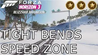 Forza Horizon 3 Blizzard Mountain - Tight Bends Speed Zone - All stars