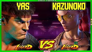 SF6 Yas (Ryu) VS Kazunoko (C.Viper)💥Messatsu!💥スト6💥Street fighter 6