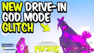 WARZONE GLITCH: New DRIVE-IN GOD MODE Glitch Warzone Pacific glitches Call of Duty glitch WZ