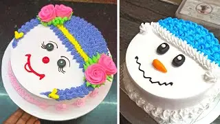 Parfect Cute Girl Face Cake Design | Doll Face Cake Decoration | 1 kg Face Cake Design