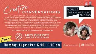 ARTS DISTRICT Creative Conversation Featuring Mingei International Museum