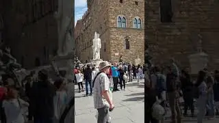 Florence center🍀🍀Statue of David