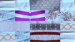 نمونه شلوار ندارید؟نمونه های واضح می‌خواهید؟این ویدئو را ببینید Khaamak embroidery patterns 