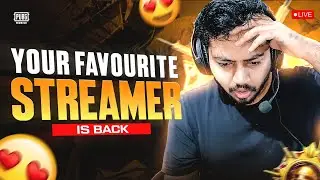 YOUR FAVOURITE STREAMER IS BACK || PUBG MOBILE TOP1 MOJO is Live