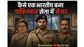 Real Indian spy in  Pakistan story Military mein Major ban gaya | 2D Animation | Ravindra Kaushik