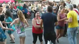 Casino Rueda Flashmob - Dance Together Zone at Dundas West Fest 2018