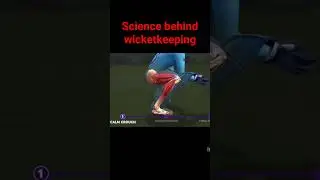 science behind wicketkeeping🏏🏏🏏 #cricket #worldcup2023 #msdhoni #sanjusamson #sharmajisciencewale 🙏👍