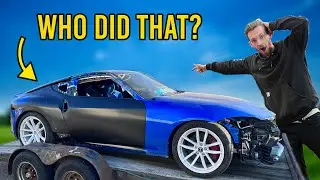 Rebuilding a Wrecked 2023 Nissan 400z Episode 4 | Frame work + Paint