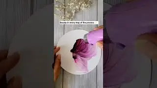 Happiness is like a butterfly | How To | Alcohol Ink Artwork | Tutorials