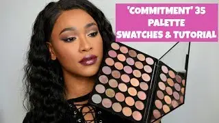 NEW AMPLIFIED 35 'COMMITMENT' PALETTE SWATCHES & TUTORIAL