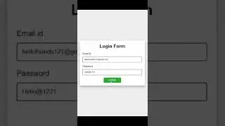 🌟 Login Form Create Internal CSS || Complete Source Code In Video Description🌟@CodeCraftByShivani