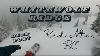 Snowboarding Pow l Whitewolf Ridge Hike l RED Mountain Ski Resort