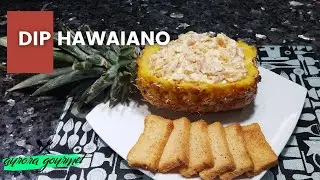 DIP HAWAIANO. Dip de Piña, Jamón y Queso Crema.