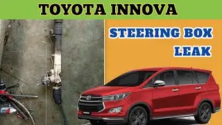How To Remove Innova Power Steering Box // malayalam