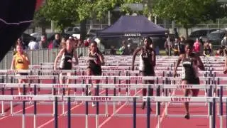 Patriot Games: G 100mh: 4/21/2017