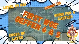🔴 [LIVE] Getting 4 Castles at WOE | First WOE of Geffen 5 & 6 | Cross BF Later