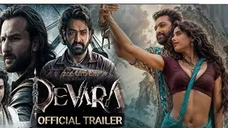 Devara Part-1 Official Trailer | Hindi | Koratala Siva | Anirudh 15 April 2024 | Saif Ali Khan