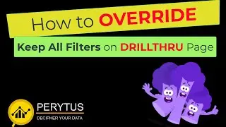 How I can override filters on drill thru page - Power BI