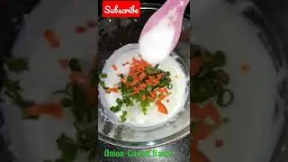 Onion-Carrot Raita in just 1 minute|#shorts|#youtubeshorts|#viral|#trending|#PrahasaRecipes