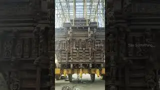 The magnificent Perur Pattiswarar Temple Chariot: Architecture | 🛕⛩️🏯 |Amazing Visual Treat |