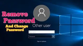 How to Windows 10 Password Remove and Change