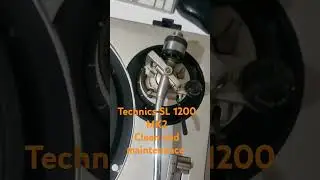 Technics SL1200 MK2 Clean and maintenance gifted by Dj Supreme 35 years ago