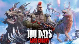 I Spent 100 Days in Ark Survival Ascended - Lost Colony