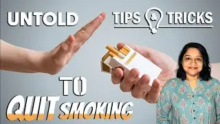 Untold Effective Tips & Tricks to Quit Smoking..! #quitsmokingnow  #stopsmokinghypnosis #healthtips