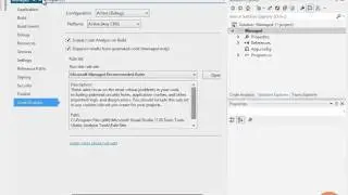 Kill bugs with Visual Studio's built-in code analyzer