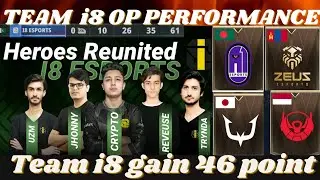 TEAM I8 OP PERFORMANCE IN DAY 2 in PMWI ,I8 BLADE 1V 2 ON BTR #ZUXXY #RYZEN OP FIGHT CLIPS WITH ZUES