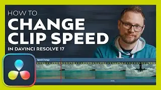 How to Change Clip Speed in DaVinci Resolve 17 - Constant Speed Change