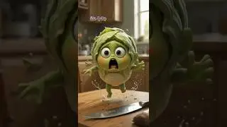 🌿 &ldquo;Fast, fresh, and full of crunch! 🥬⚡ #VeggieRace&rdquo;#funny #crazily #cartoon