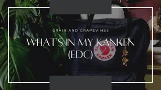 What's In my Kanken (EDC) Bag | Fjällräven Kånken