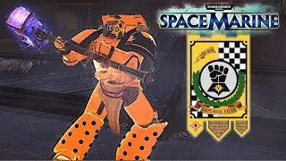 Imperial Fist crushes the greenskins! | Warhammer 40,000: Space Marine, Augmented Mod