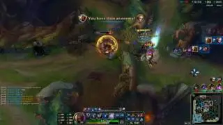 [Challenger Solo Q] Zed 1v3 backline in teamfight