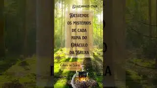 Revela&ccedil;&otilde;es atrav&eacute;s das runas do Or&aacute;culo da Bruxa
