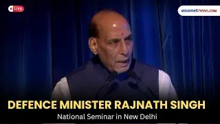 LIVE 🔴 Rajnath Singh, CDS & Tri-Services Chiefs attend National Seminar in New Delhi
