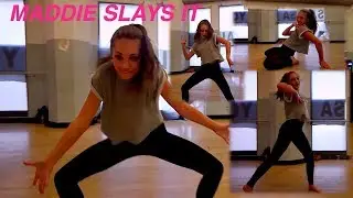Maddie Ziegler KILLING a NEW COMBO with dancers like Kaycee Rice