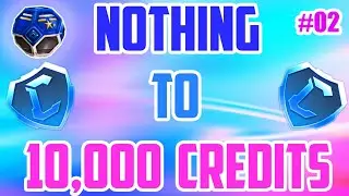 Trading From NOTHING to 10,000 CREDITS Part 2 (Rocket League Nothing to Something)