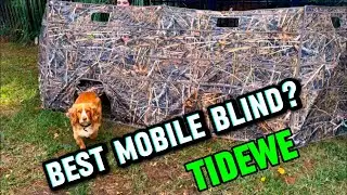 Обзор мобильного укрытия для охоты на уток TideWe: ЛУЧШЕЕ передвижное укрытие для охоты на уток?