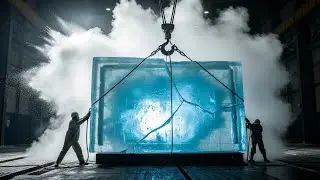 Inside a Power-Free Ice Factory ❄️ | How Ice Is Made Without Electricity (Full Process)