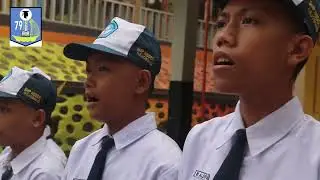 UPACARA PENGIBARAN BENDERA KELAS IX B @smpnegeri1kejobongpurbalingga