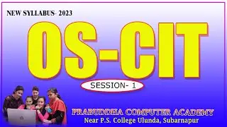 New OS-CIT Updated Syllabus #Knowledge_Check 1st SESSION #PCA_ULUNDA
